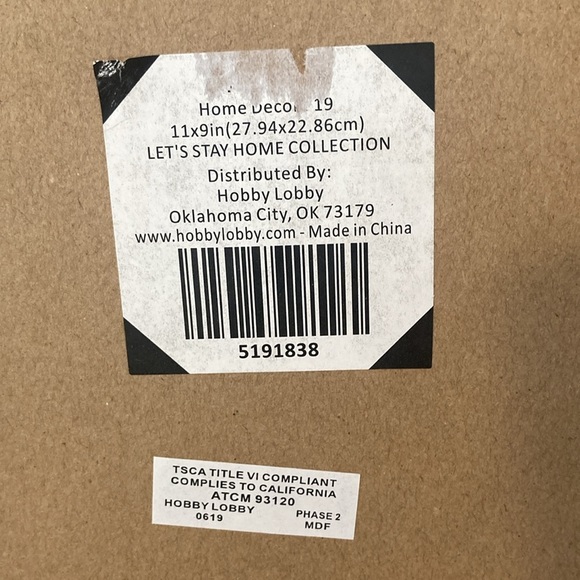 2019 Hobby Lobby Coffee Cream Sugar Life Sign - Picture 4 of 5